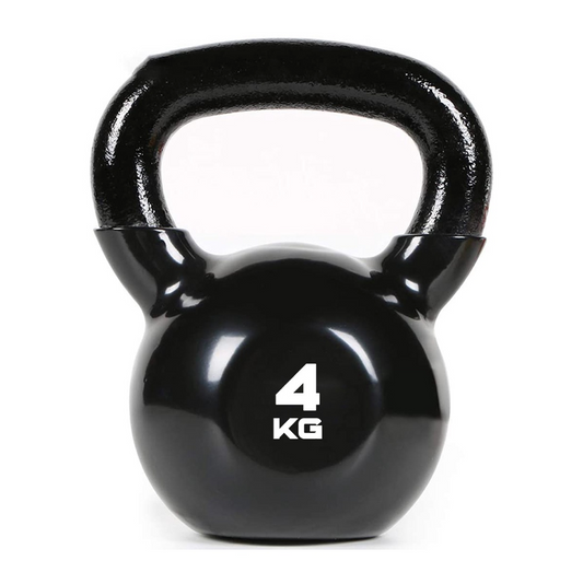 Kugelhantel Kettlebell aus Stahl 4 kg 1 Stk. gummiert - Toolbrothers