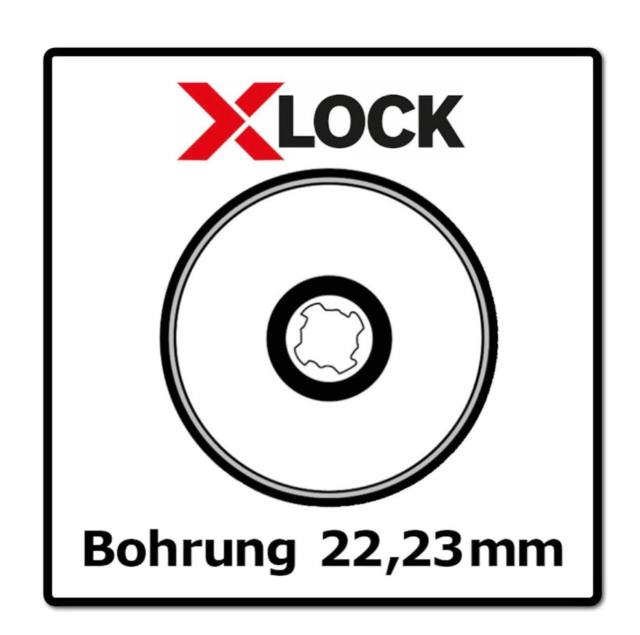 Bosch X-LOCK Diamant Metallscheiben Trennscheibe 125 x 22,23 mm ( 2x 2608900533 ) Expert 2 Stk. für X-LOCK Winkelschleifer - Toolbrothers