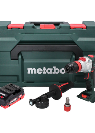 Perceuse à percussion sans fil Metabo SB 18 LTX BL QI 18 V 130 Nm sans balai + 1x batterie 4,0 Ah + métaBOX - sans chargeur