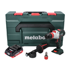 Perceuse à percussion sans fil Metabo SB 18 LTX BL QI 18 V 130 Nm sans balai + 1x batterie 4,0 Ah + métaBOX - sans chargeur