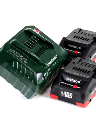 Metabo SB 18 LTX BL Q I Akku Schlagbohrschrauber 18 V 130 Nm Brushless + 2x Akku 4,0 Ah + Ladegerät + metaBOX