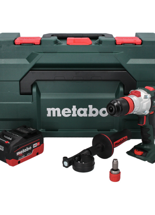 Perceuse à percussion sans fil Metabo SB 18 LTX BL QI 18 V 130 Nm sans balai + 1x batterie 5,5 Ah + métaBOX - sans chargeur