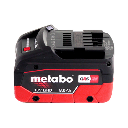 Perceuse à percussion sans fil Metabo SB 18 LTX BL QI 18 V 130 Nm sans balai + 1x batterie 8,0 Ah + métaBOX - sans chargeur