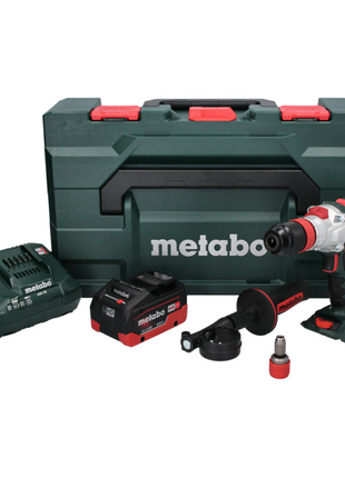 Perceuse à percussion sans fil Metabo SB 18 LTX BL QI 18 V 130 Nm sans balais + 1 batterie 8,0 Ah + chargeur + métaBOX