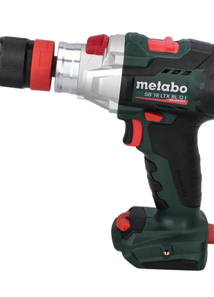 Perceuse à percussion sans fil Metabo SB 18 LTX BL QI 18 V 130 Nm sans balais + 2 batteries 8,0 Ah + chargeur + métaBOX