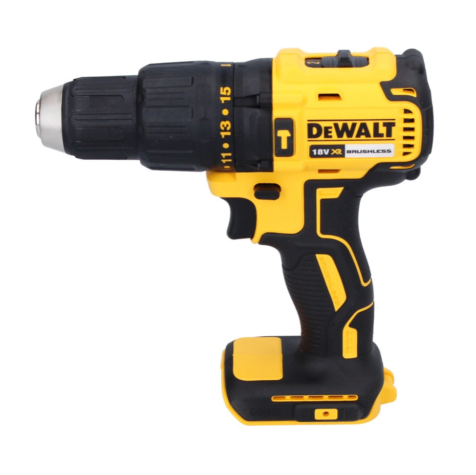 Perceuse à percussion sans fil DeWalt DCD 778 D2T 18 V 65 Nm sans balais + 2 batteries 2,0 Ah + chargeur + TSTAK