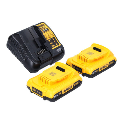 Perceuse à percussion sans fil DeWalt DCD 778 D2T 18 V 65 Nm sans balais + 2 batteries 2,0 Ah + chargeur + TSTAK