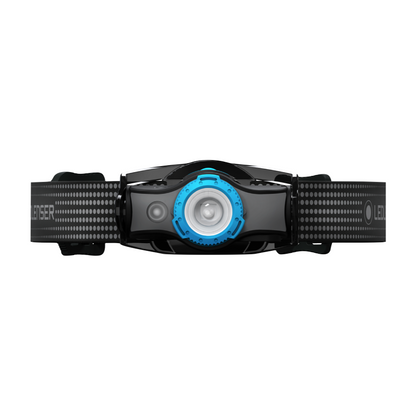 Ledlenser MH5 LED Stirnlampe 400 lm IPX4 Schwarz / Blau ( 502145 ) + 1x Akku + 1x Ladekabel