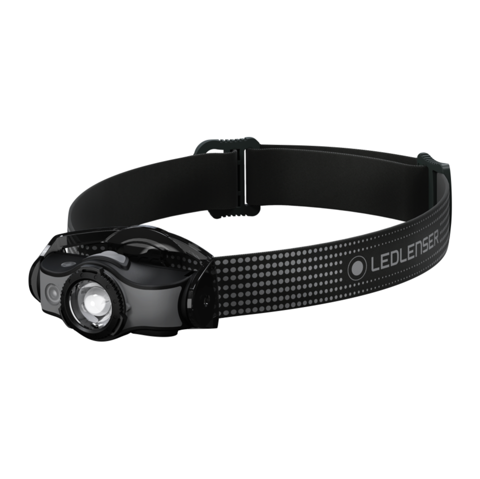 Lampe frontale LED Ledlenser MH5 400 lm IPX4 noir / gris (502147) + 1x batterie + 1x câble de charge