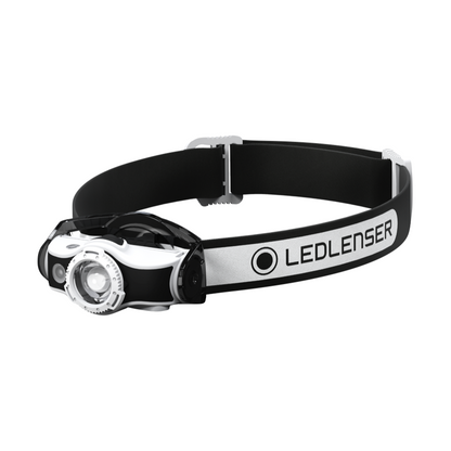 Lampe frontale LED Ledlenser MH5 400 lm IPX4 blanc / noir (502146) + 1x batterie + 1x câble de charge