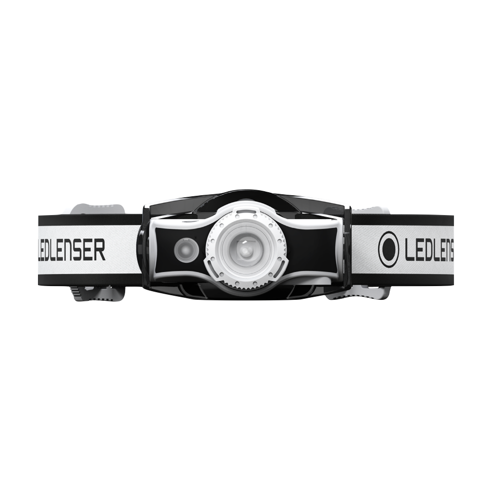 Lampe frontale LED Ledlenser MH5 400 lm IPX4 blanc / noir (502146) + 1x batterie + 1x câble de charge