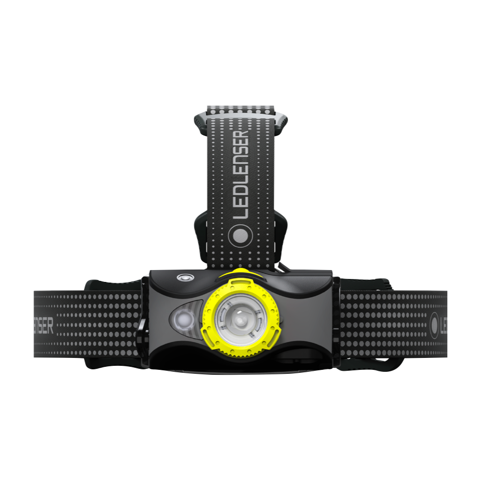 Lampe frontale LED Ledlenser MH7 600 lm IPX4 noir / jaune (502154) + 1x batterie + 1x câble de charge