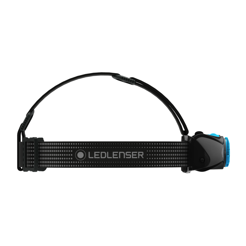 Lampe frontale LED Ledlenser MH7 600 lm IPX4 noir / bleu (502155) + 1x batterie + 1x câble de charge