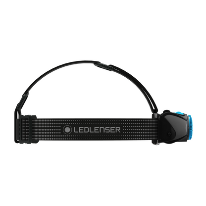 Ledlenser MH7 LED Stirnlampe 600 lm IPX4 Schwarz / Blau ( 502155 ) + 1x Akku + 1x Ladekabel