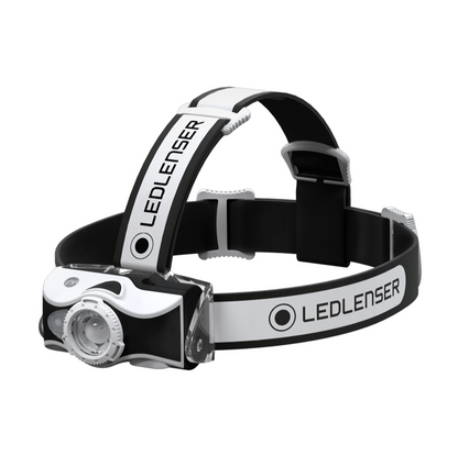 Lampe frontale LED Ledlenser MH7 600 lm IPX4 blanc / noir (500990) + 1x batterie + 1x câble de charge