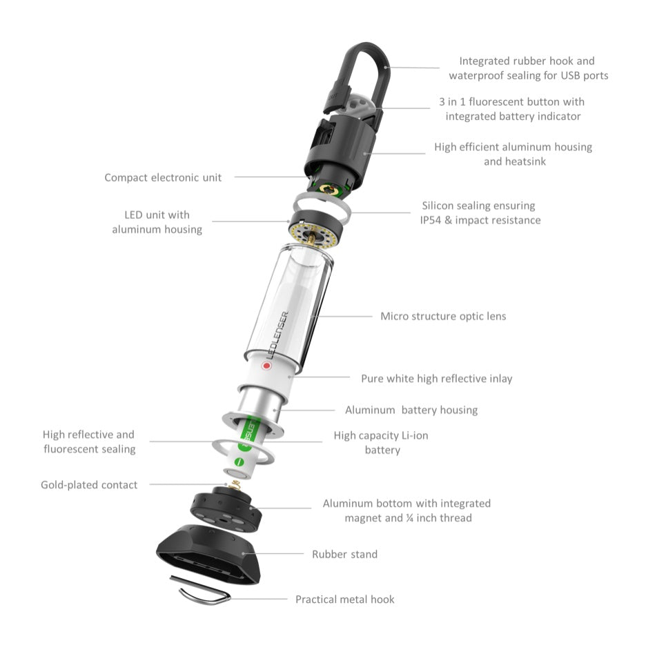 Ledlenser ML6 Warm Light LED Laterne 50 lm IPX6 ( 502084 ) warmweißes Licht