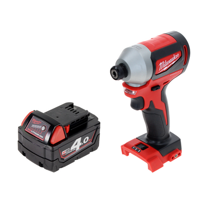 Clé à chocs sans fil Milwaukee M18 BLID2-401 18 V 180 Nm 1/4" brushless + 1x batterie 4,0 Ah - sans chargeur