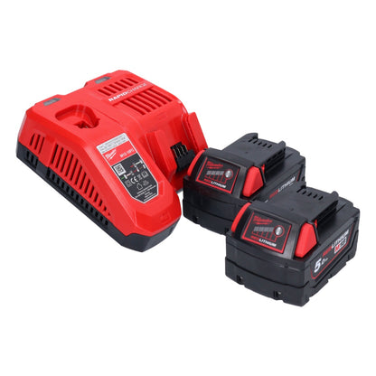 Milwaukee M18 BLPD2-502X Akku Schlagbohrschrauber 18 V 82 Nm Brushless + 2x Akku 5,0 Ah + Ladegerät + HD Box ( 4933464517 ) - Toolbrothers