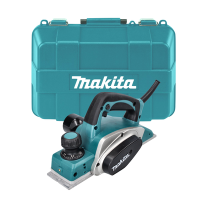 Raboteuse / raboteuse électrique pliante Makita KP 0800 K 620 W 82 mm + mallette