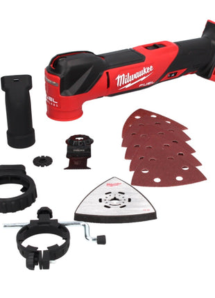 Milwaukee M18 FMT-0 Akku Multitool 18 V Brushless + Zubehör Set - ohne Akku, ohne Ladegerät