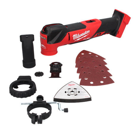 Milwaukee M18 FMT-0 Akku Multitool 18 V Brushless + Zubehör Set - ohne Akku, ohne Ladegerät