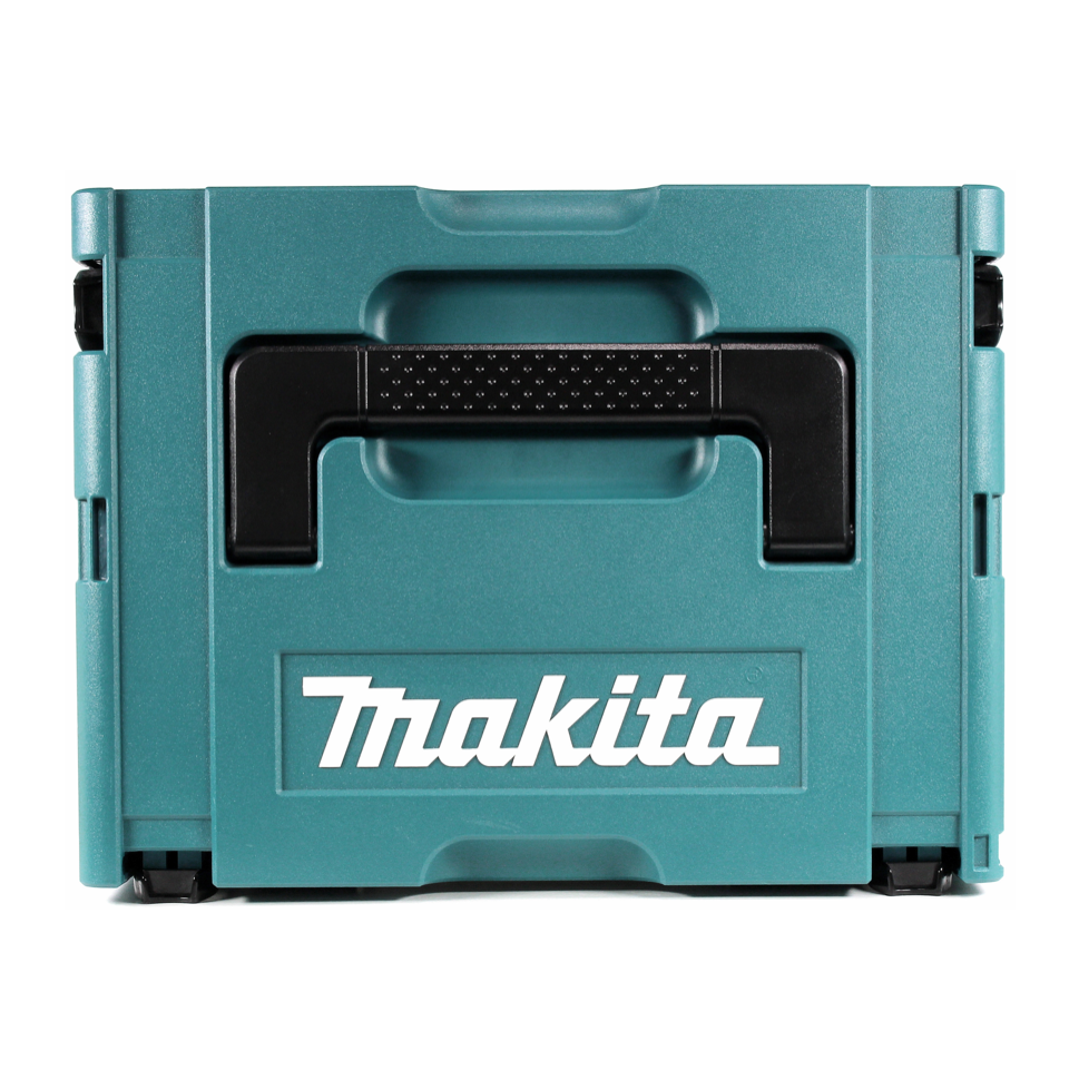 Makita DHP 484 RFJ W perceuse à percussion sans fil 18 V 54 Nm sans balais blanc + 2x batteries 3,0 Ah + chargeur + Makpac