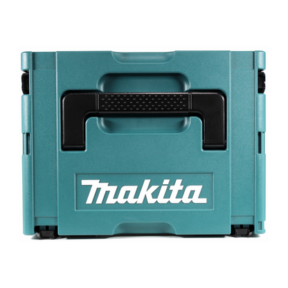 Makita DHP 484 RGJ W perceuse à percussion sans fil 18 V 54 Nm sans balais blanc + 2x batteries 6,0 Ah + chargeur + Makpac