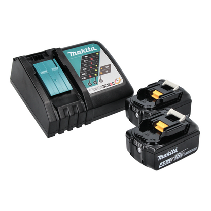 Pistolet graisseur à batterie Makita DGP 180 RM 18 V 690 bar + 2x batteries 4,0 Ah + chargeur