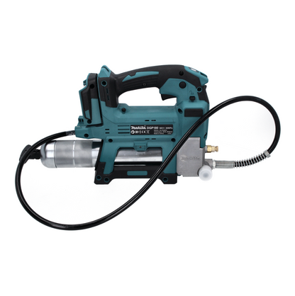 Makita DGP 180 RT1 Akku Fettpresse 18 V 690 bar + 1x Akku 5,0 Ah + Ladegerät