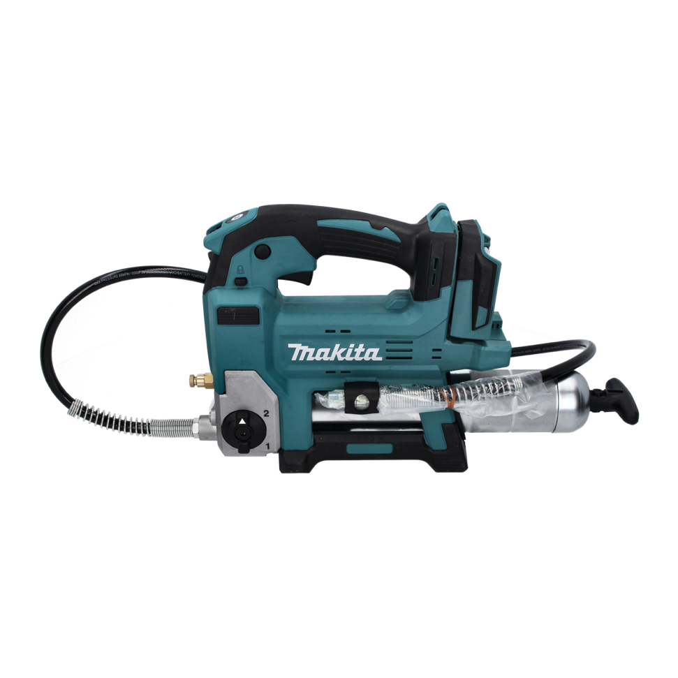 Makita DGP 180 RT Akku Fettpresse 18 V 690 bar + 2x Akku 5,0 Ah + Ladegerät