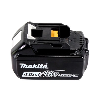 Makita DSL 800 M1X ponceuse à long cou sans balais 18 V 225 mm + 1x batterie 4,0 Ah + accessoires + sac - sans chargeur