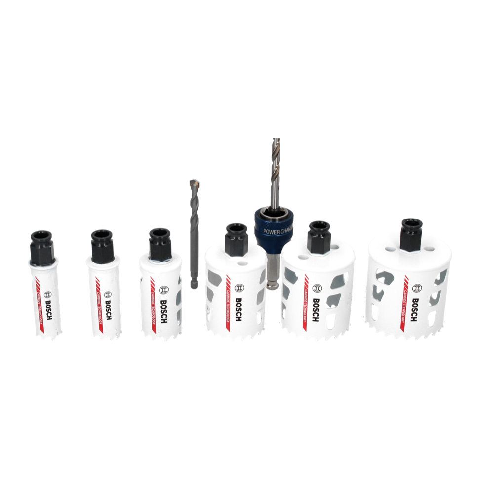 Bosch Endurance for Heavy Duty Carbide Lochsägen Set 9 tlg. ( 2608594183 ) Universal Set - Toolbrothers