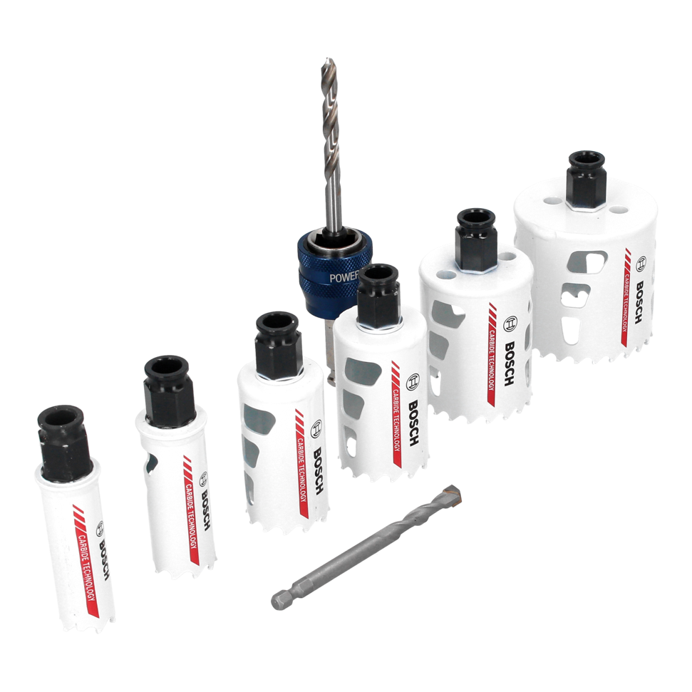 Bosch Endurance for Heavy Duty Carbide Lochsägen Set 9 tlg. ( 2608594184 ) Universal Set - Toolbrothers