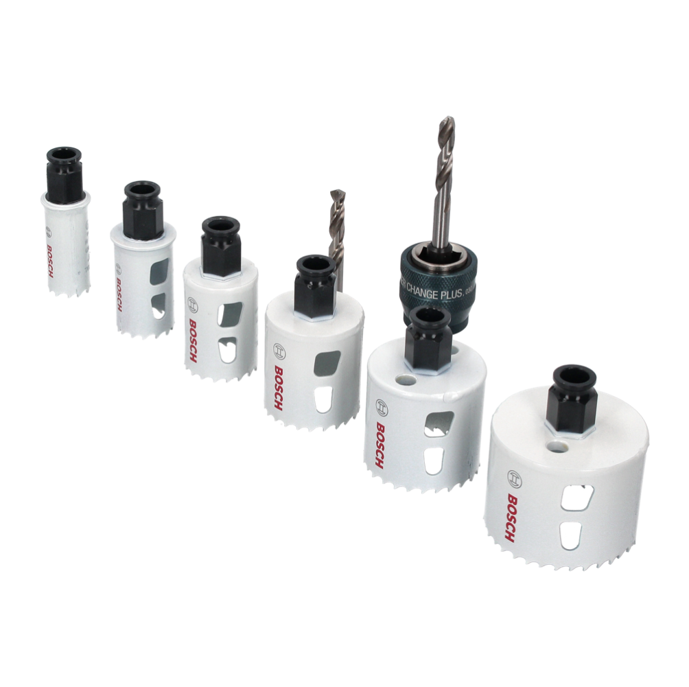 Bosch Progressor for Wood & Metal Elektriker Lochsägen Set 9 tlg. ( 2608594187 ) Bi Metall HSS - Toolbrothers