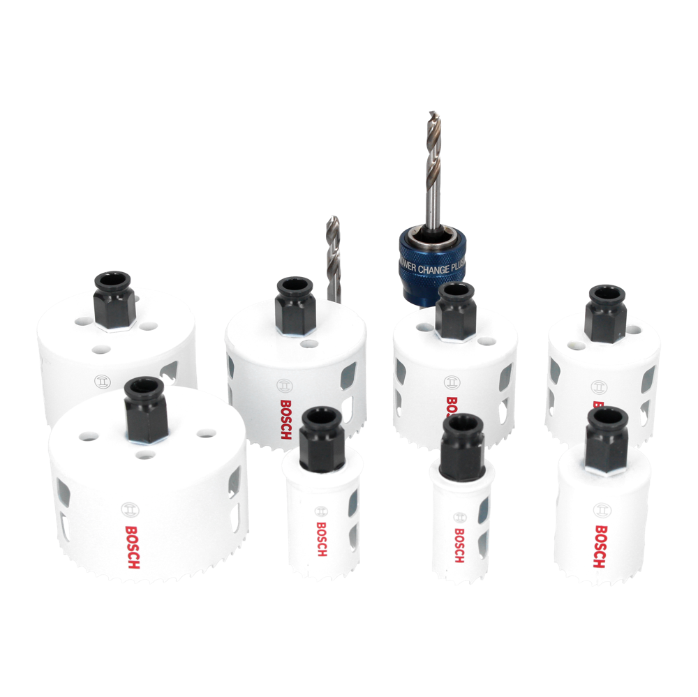 Bosch Progressor for Wood & Metal Elektriker Lochsägen Set 11 tlg. ( 2608594194 ) Bi Metall HSS - Toolbrothers