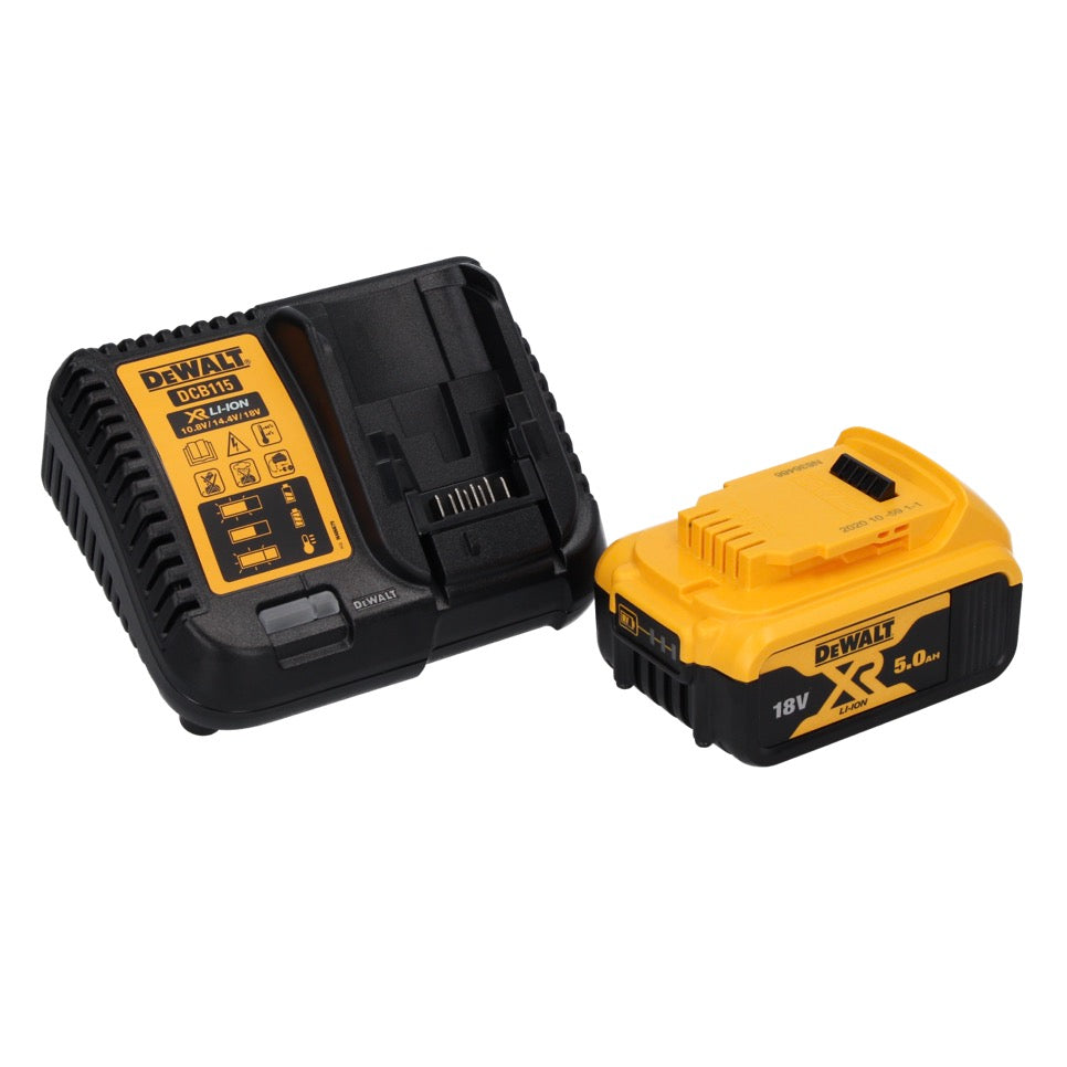 Clé à chocs sans fil DeWalt DCF 887 P1TX 18 V 205 Nm 1/4" sans balais + 1x batterie 5,0 Ah + chargeur + coffret TX