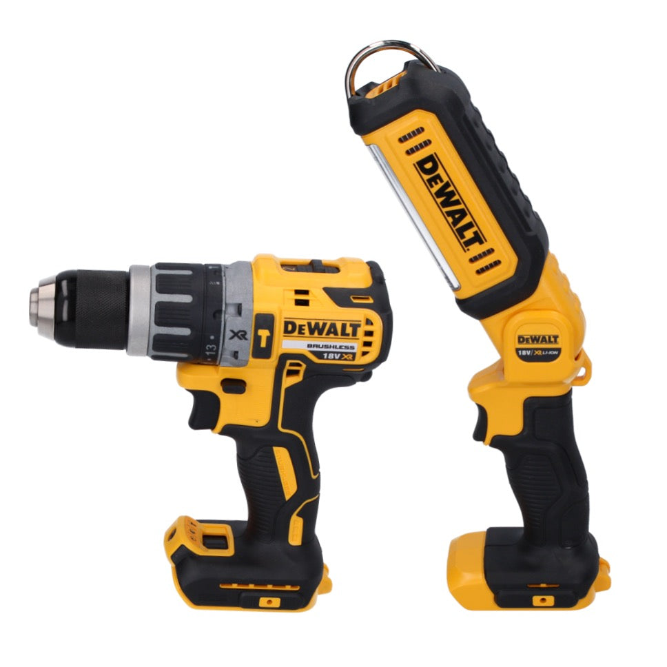 Perceuse à percussion sans fil DeWalt DCD 796 P1 TX 18 V 70 Nm sans balais + 1x batterie 5,0 Ah + chargeur + lampe + coffret TX