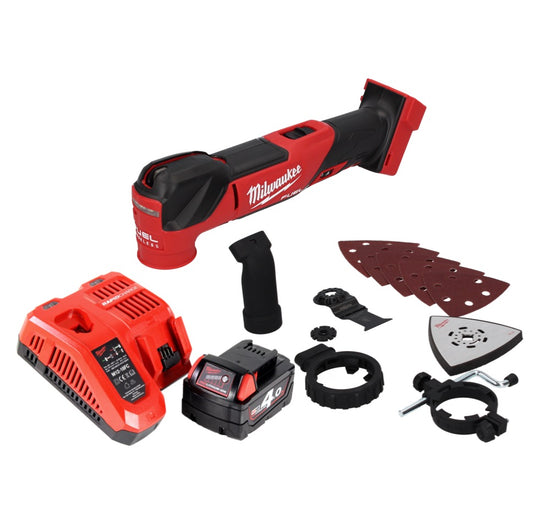 Milwaukee M18 FMT-401 FC Akku Multitool 18 V Brushless + 1x Akku 4,0 Ah + Ladegerät