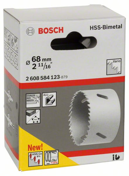 Bosch Scie trépan HSS Bi-métal pour métal, bois - 68 mm (2608584123)