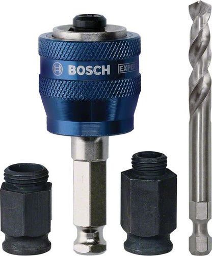 Bosch Power Change Plus Starter Kit 7,15 x 85 mm HSS-G Bohrer Sechskantaufnahme ( 2608599010 ) Multimaterial Carbide