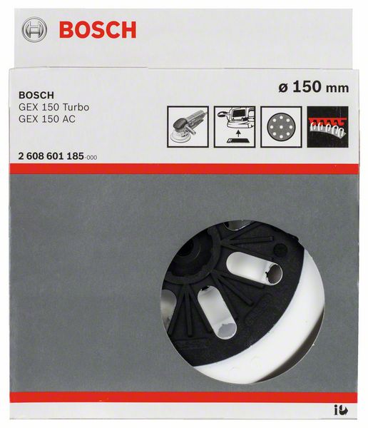 Bosch 8-Loch Schleifteller 150mm ( 2608601185 ) für verschiedene GEX Exzenterschleifer - Toolbrothers