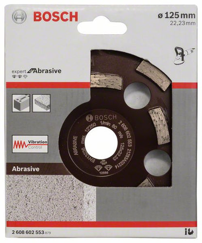 Bosch Diamant Topfscheibe Expert for Abrasive mit 125 mm ( 2608602553 ) - Toolbrothers