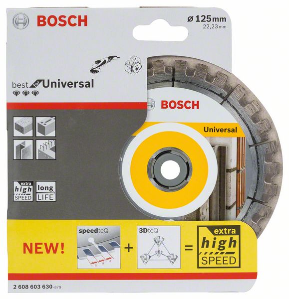 Bosch Diamant Trennscheibe Best for Universal 125 x 22,23 mm ( 2608603630 ) - Toolbrothers