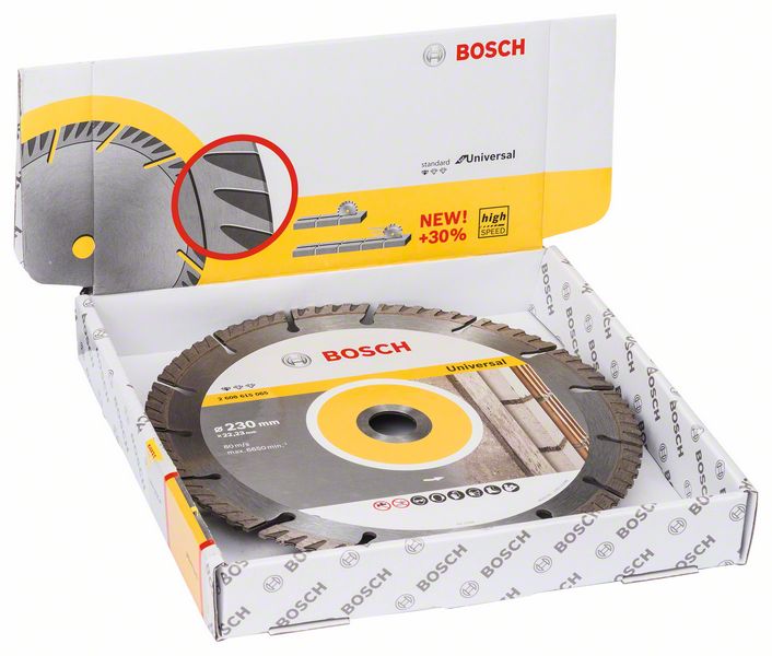 Bosch Standard Universal Diamant Trennscheibe 230 x 22,23 mm 10 Stk. ( 2608615066 ) für Beton - Toolbrothers