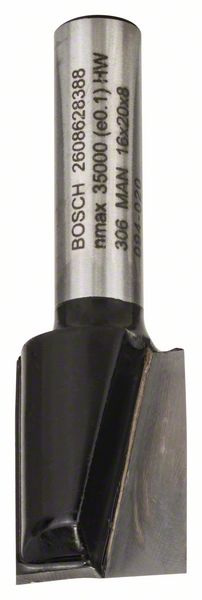 Bosch Nutenfräser Standard for Wood 8 x 16 x 51 mm ( 2608628388 ) Zweischneidig - Toolbrothers