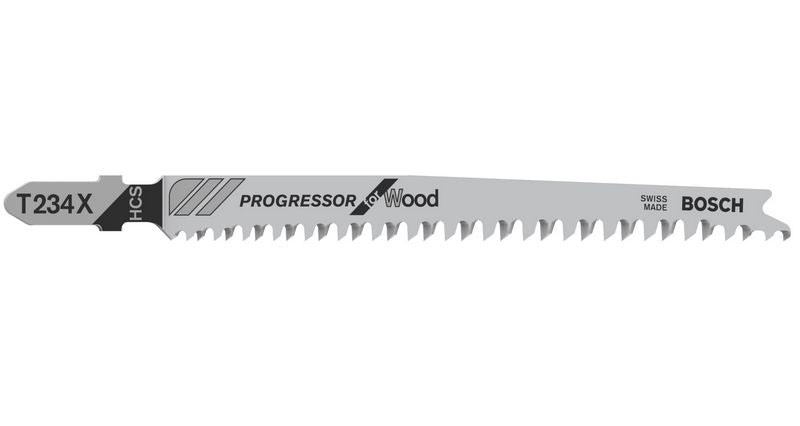 Bosch T 234 X Stichsägeblätter Progressor for Wood 25 Stk. 117 mm ( 2608633528 ) - Toolbrothers