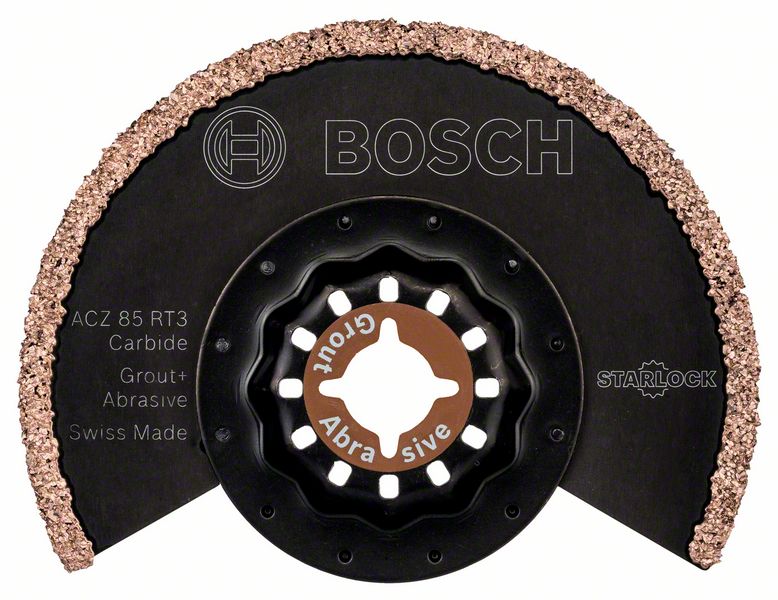 Bosch ACZ 70 RT5 Lame à concrétion carbure pour outils multi-fonctions Starlock 85 mm, G30, coupes fines (2608661642)