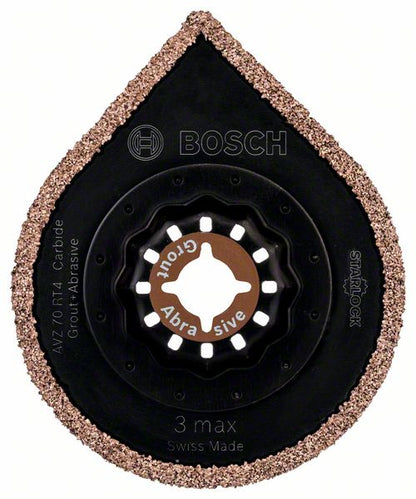 Bosch AVZ 70 RT4 Enlève-mortier à concrétion carbure 3Max Starlock, 70 mm G40 VPI1 (2608661757)