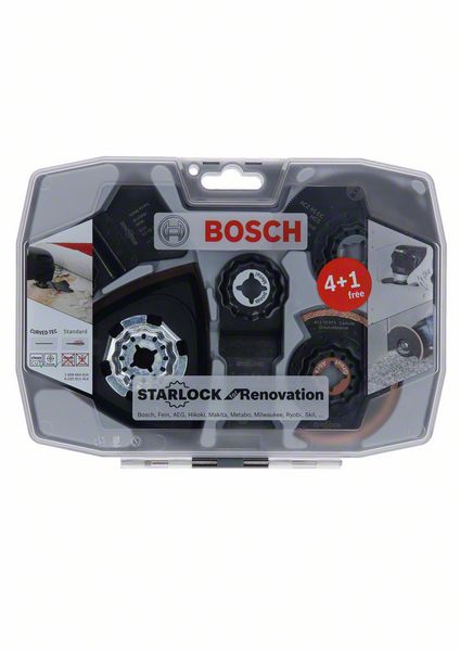 Bosch Starlock Set Spécial Rénovation, 5 pcs. (2608664624)