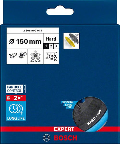 Bosch Expert Plaque de support multitrous dure 150 mm (2608900011) pour ponceuses excentriques